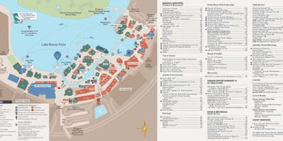 Карта на Дизни извори